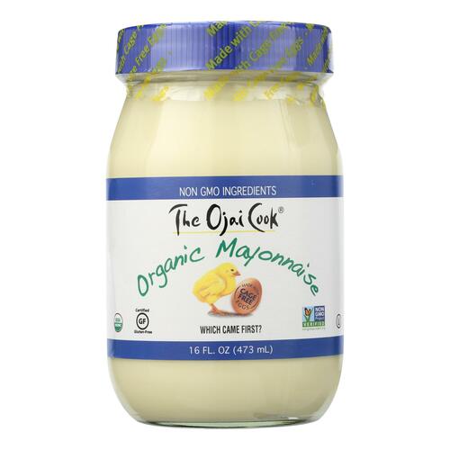 The Ojai Cook Organic Mayonnaise - Case Of 6 - 16 Fl Oz. - 693239990152