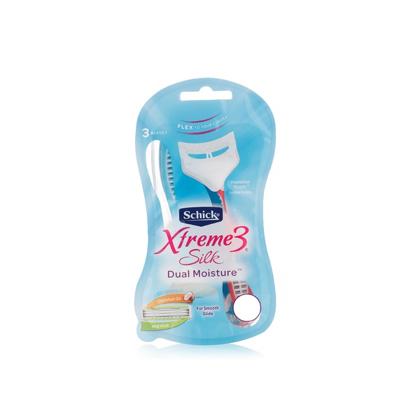 Schick x-treme 3 disposable razors 4 - Waitrose UAE & Partners - 6937266702888