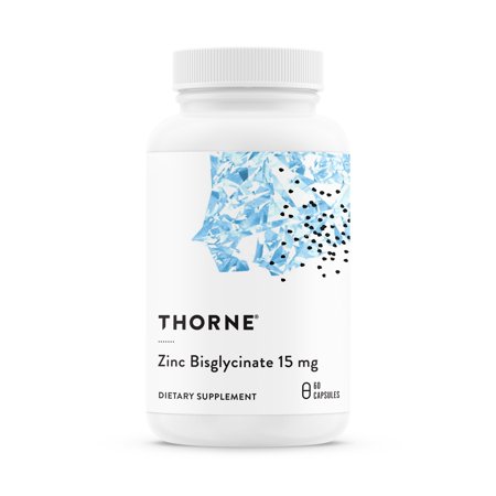 Thorne Research - Zinc Bisglycinate 15 mg - 60 Capsules - 693749011750