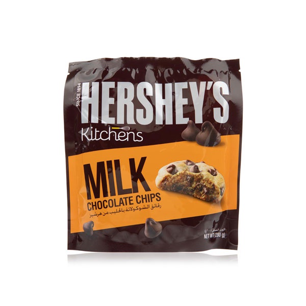 Hershey's Kitchens milk chocolate chips 200g - Waitrose UAE & Partners - 6942836722470