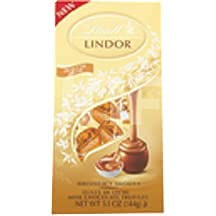  Lindor Milk Chocolate Truffles, Dolce De Leche, Gluten Free, Fair Trade, Non-GMO, No Sugar, Alcohol or Soy, Pack of 1, 5.1 OZ Per Pack - 696528550525