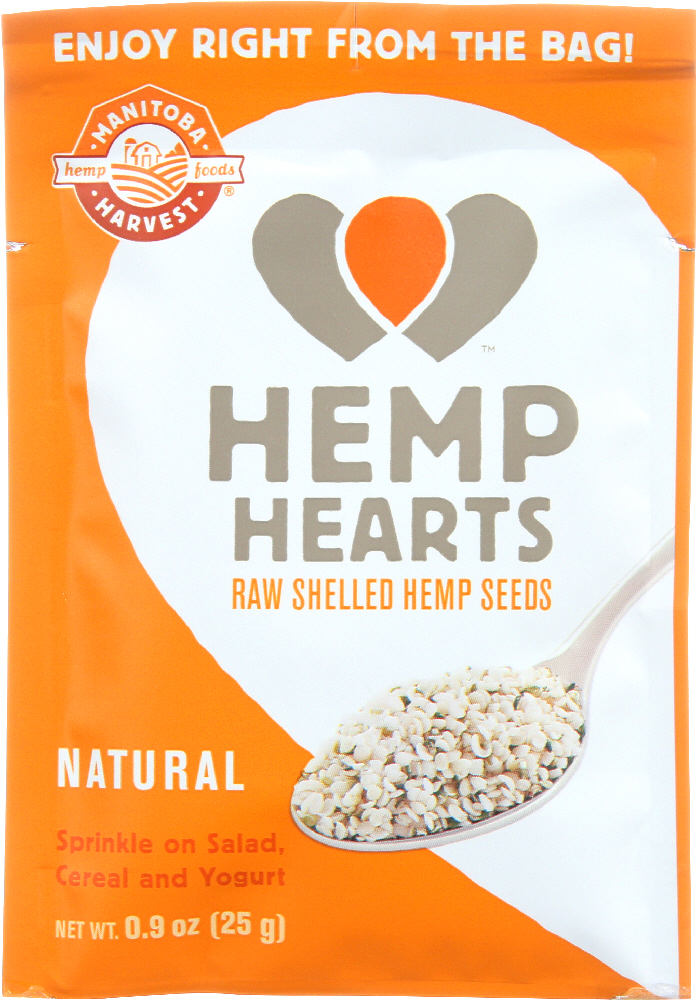 Manitoba Harvest Hemp Hearts - 0.9 Oz Each - Pack Of 12 - 697658201165