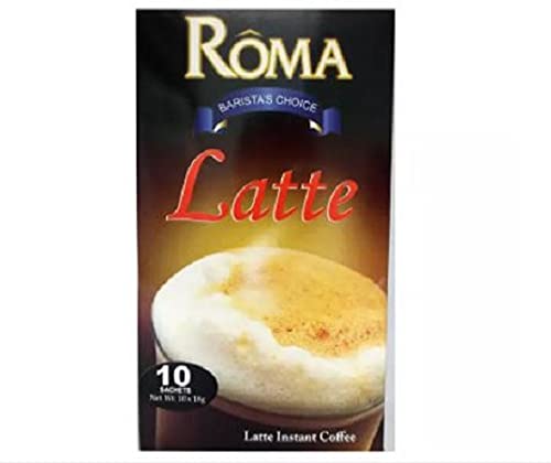  ROMA Latte Instant Coffee (10s x 18g) 180g - Enjoy the smooth tasting latte on the go.  - 698769830411