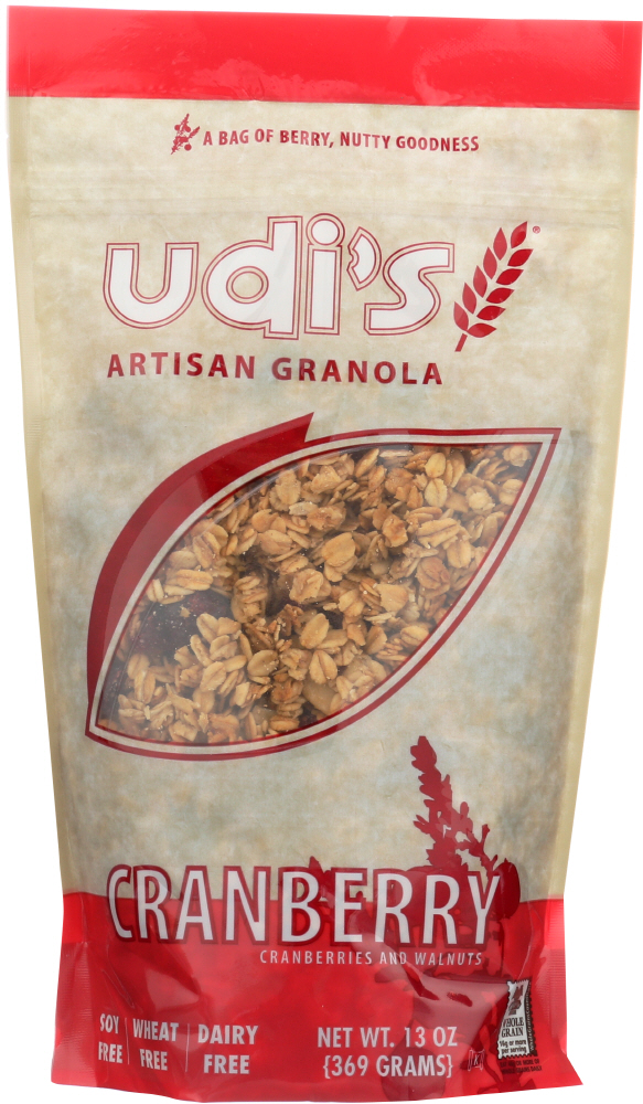 Udi'S, Artisan Granola, Cranberries And Walnut - 698997806080