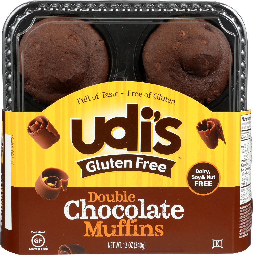 Udi'S, Muffins, Chocolate - 698997809371