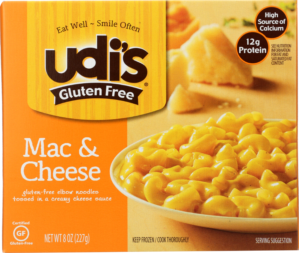 UDIS: Mac and Cheese Single Serve, 8 oz - 0698997809630