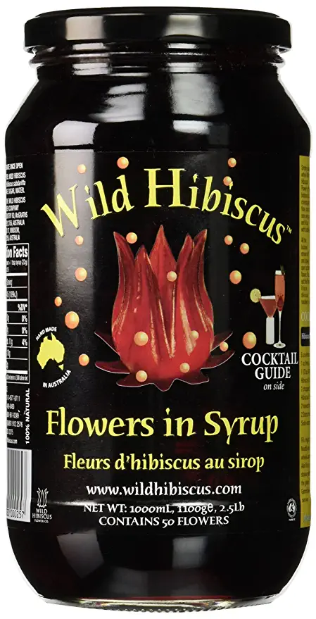  WILD HIBISCUS FLOWER COMPANY Syrup, 2.5 Pound  - 767563804222