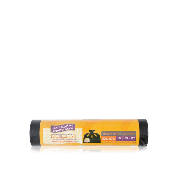Enviro Care biodegradable XXL garbage bags 105x125cm 67gal x10 - Waitrose UAE & Partners - 7000123457777