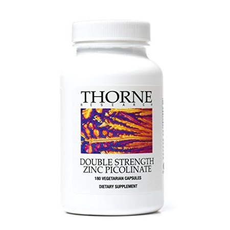 Thorne Research - Double Strength Zinc Picolinate - Well-absorbed Zinc - 180 - 701581007722