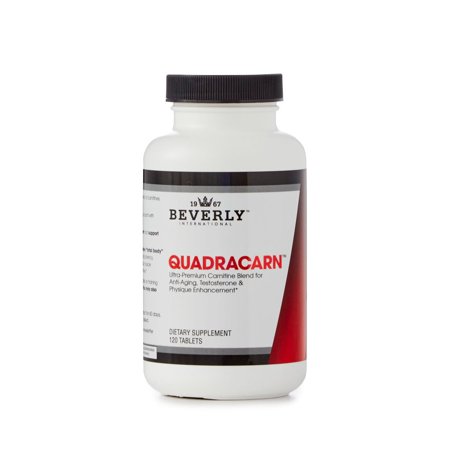 Quadracarn 120 Tablets. 4X-Potency Multi-Carnitine Formula for fat loss muscle definition vascularity testosterone sexual health mood energy anti-aging. - 701604957171