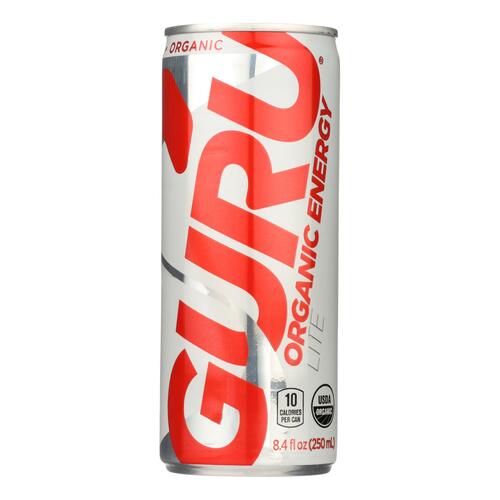 Guru Energy Drink Energy Drink - Low Calories - Case Of 24 - 8.4 Fl Oz. - 701648010139