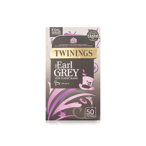 Twinings Earl Grey tea bags 125g - Waitrose UAE & Partners - 70177010713