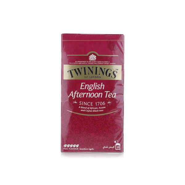 Twinings English afternoon tea 25s 50g - Waitrose UAE & Partners - 70177074609
