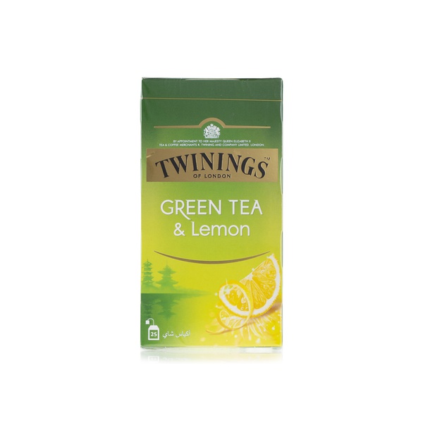 Twinings goldline green tea and lemon 25s 50g - Waitrose UAE & Partners - 70177173401