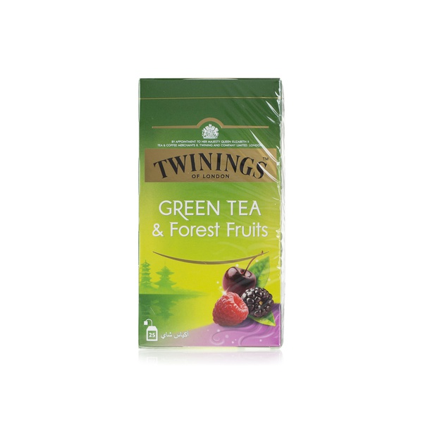 Twinings green tea & forest fruits 25s - Waitrose UAE & Partners - 70177173838