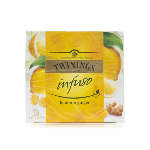 Twinings Infuso lemon and ginger 50s - Waitrose UAE & Partners - 70177178093