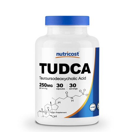 Nutricost Tudca 250mg, 30 Capsules (Tauroursodeoxycholic Acid) - 702669933766