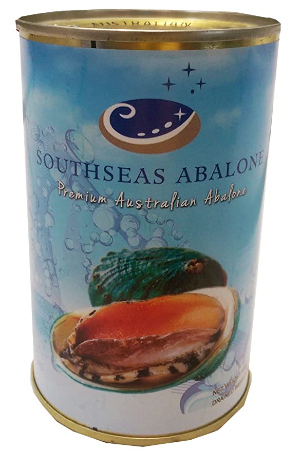 Ausab Ready to eat Canned Australian Abalone 8 pieces 15 oz - 702685022048