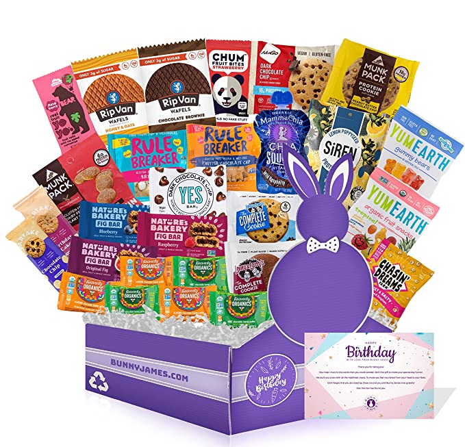 Happy Birthday Gift Box Healthy Snack Pack - 703856870772