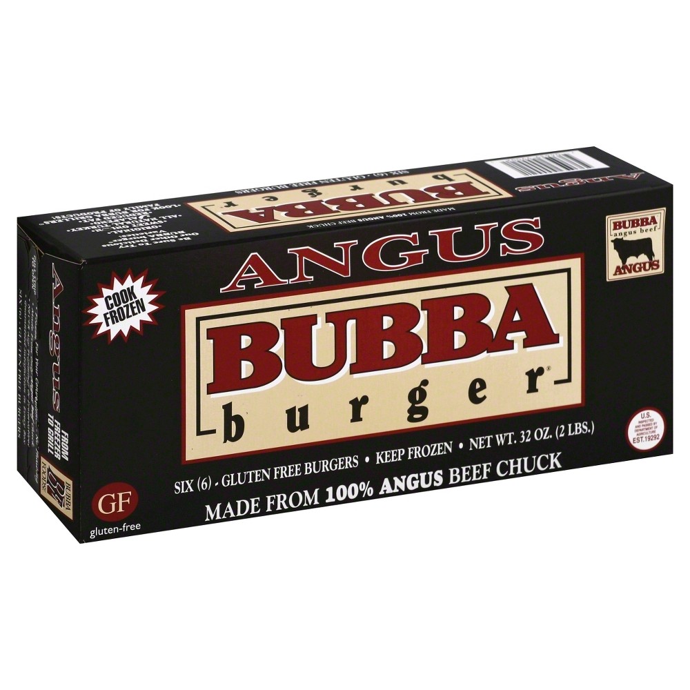 BUBBA BURGER: Angus Burger 6-Pack, 32 oz - 0704639990021