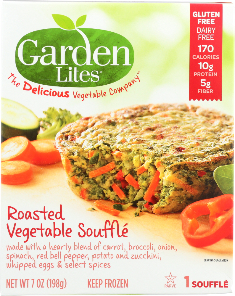 GARDEN LITES: Roasted Vegetable Souffle, 7 oz - 0704863017037