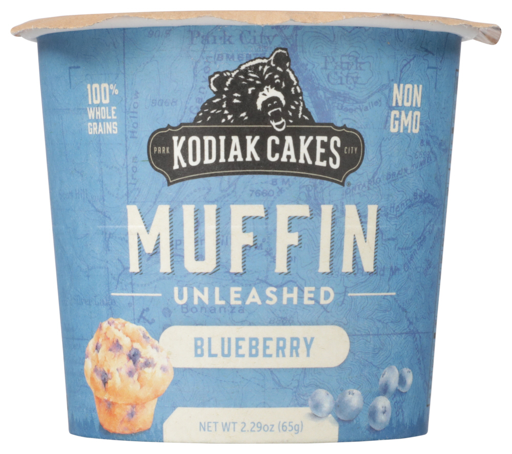 KODIAK: Minute Muffins Mountain Blueberry, 2.19 oz - 0705599011498