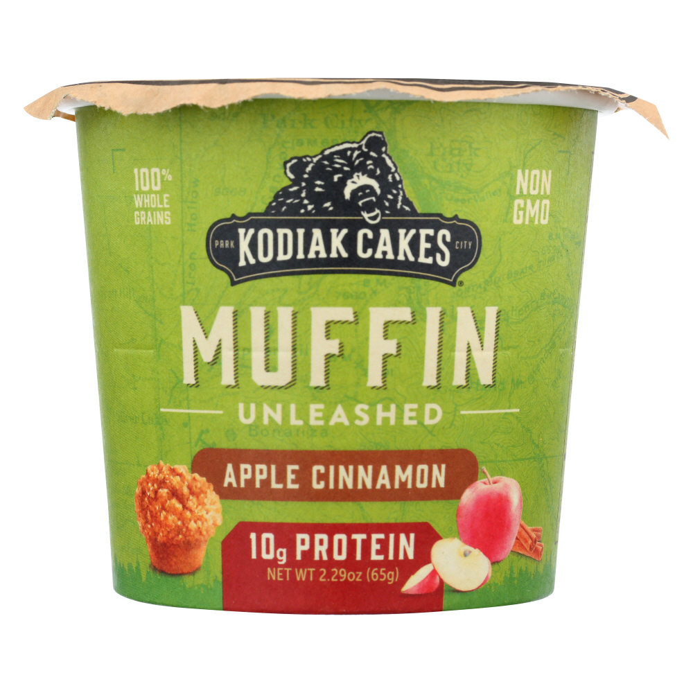 KODIAK: Minute Muffins Apple Cinnamon Oat, 2.19 oz - 0705599011566