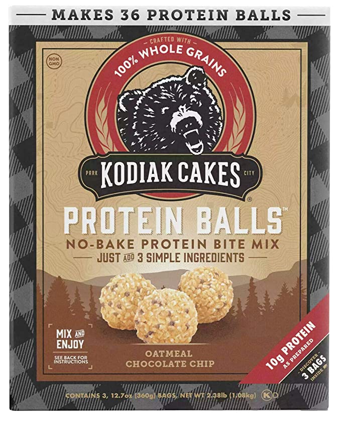 Oatmeal Chocolate Chip Protein Balls, Oatmeal Chocolate Chip - oatmeal