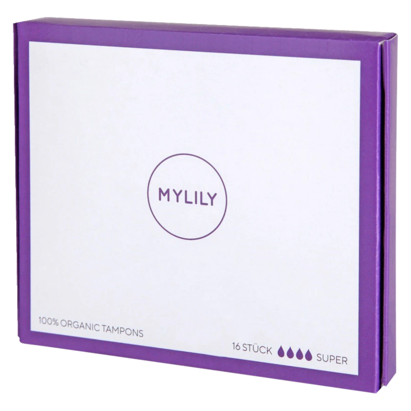 Mylily Bio Tampons Super 16St - 705632741047