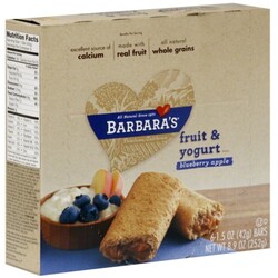 Barbaras Fruit & Yogurt Bars - 70617411865