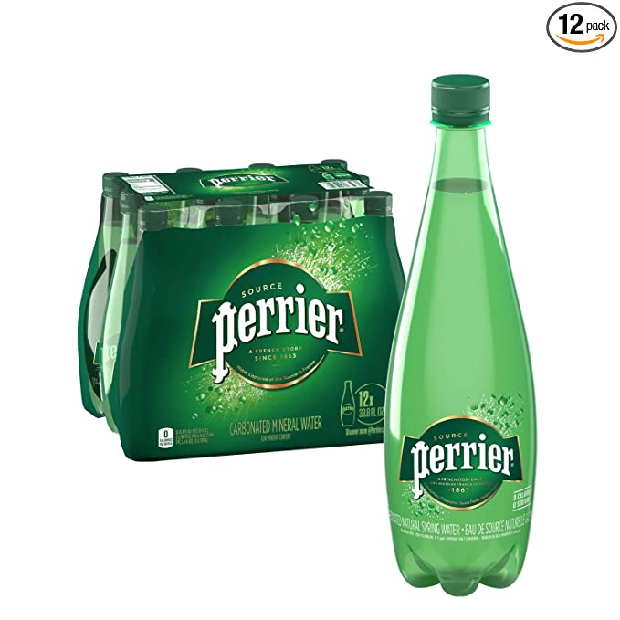 Perrier, Sparkling Natural Mineral Water - 074780659895