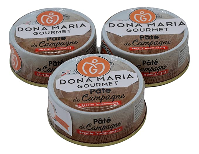  Champagne Paté 3 tins ( 2.8 oz. each) Pate for toasts Champagne Pate  - 707581418353