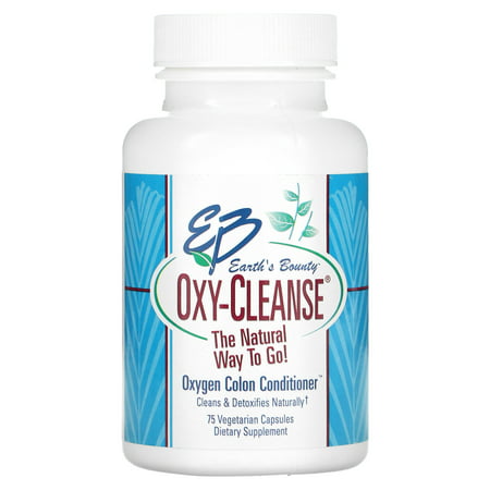 Oxy-Cleanse Oxygen Colon Conditioner 75 Vegetarian Capsules Earth s Bounty - 707990101006