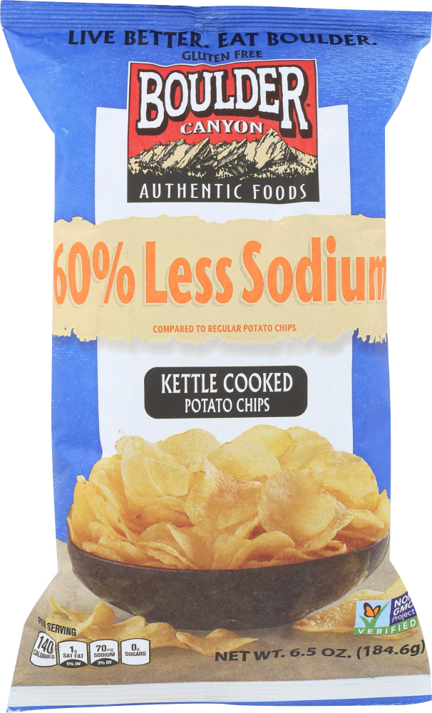 Kettle Cooked Potato Chips - 708163118401
