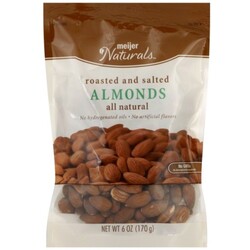 Meijer Naturals Almonds - 708820385863