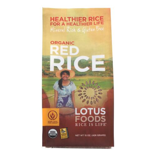 LOTUS FOODS: Organic Red Rice, 15 oz - 0708953001609