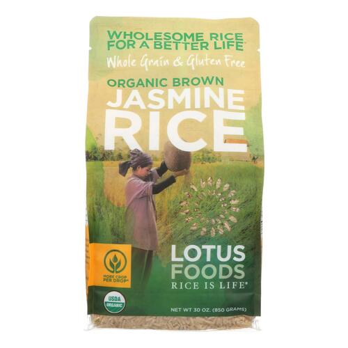 Organic Brown Jasmine Rice - 708953532585