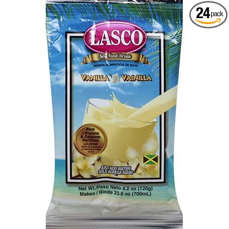  Lasco Food Drink, VANILLA 4.2oz (Pack of 24)  - 709421223899