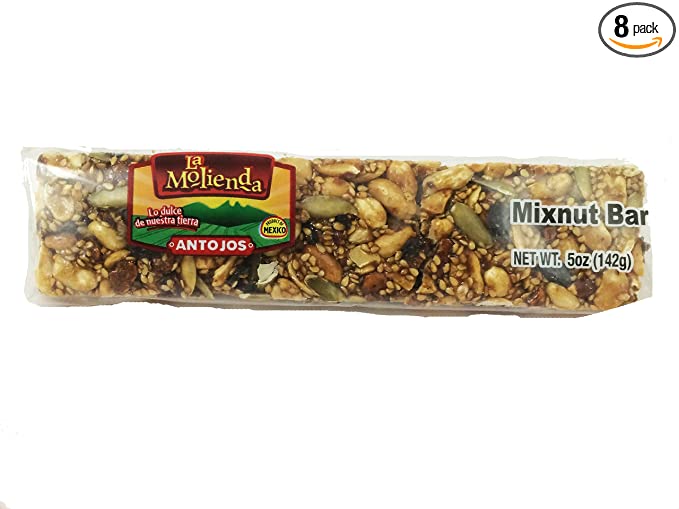  La Molienda Jumbo Mixnut Bar 5 Oz ( 8 bars )  - 709434127108