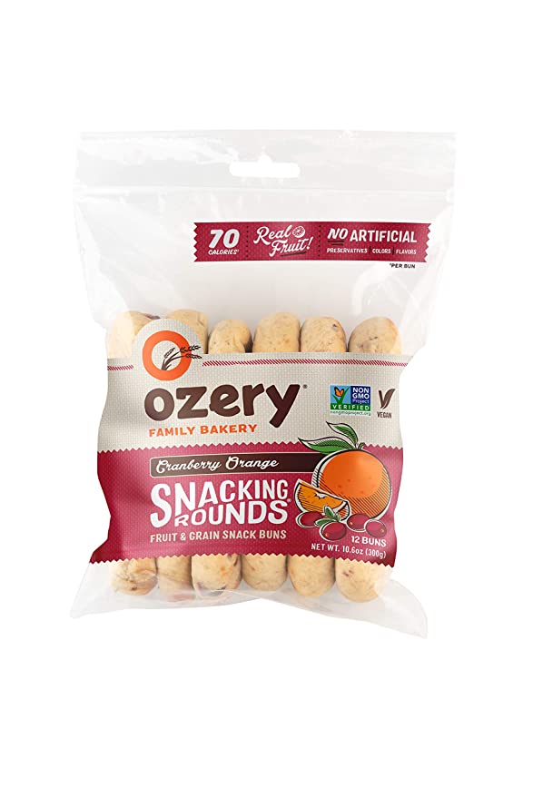  Ozery Snacking Rounds Cranberry Orange 10.6 oz. (Pack of 3)  - 710051672339