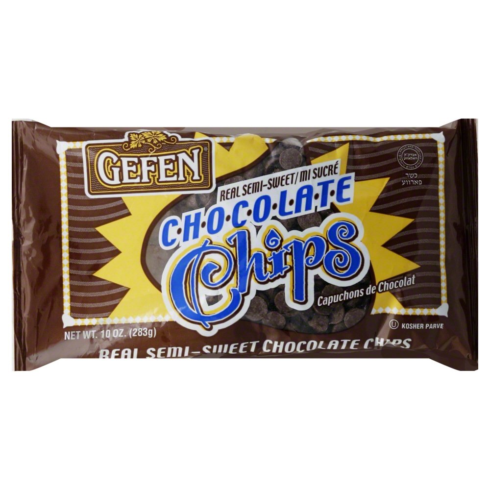 Gefen, Real Semi-Sweet Chocolate Chips - 710069040908