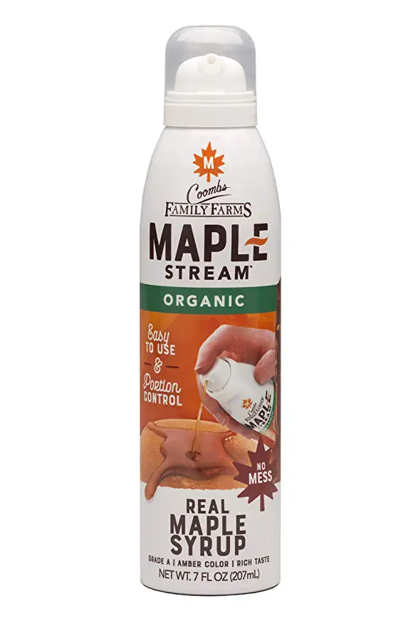 Coombs Family Farms Maple Stream Sprayable Maple Syrup Organic Grade A, Amber Color, 7 Fl Oz - 710282319072