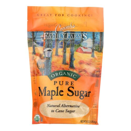  Coombs Family Farms Maple Sugar, Og, 6-Ounce (Pack of 3)  - 710282930062