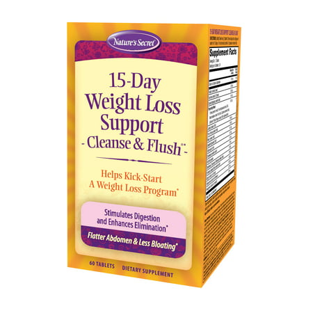 Nature s Secret 15-Day Weight Management Support Cleanse & Flush - 710363255541