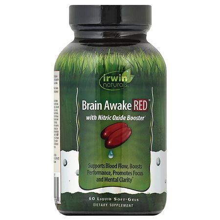 Irwin Naturals Brain Awake RED 60ct - 710363591281