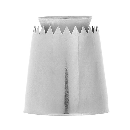 New Cookie Decoration Mouth Stainless Steel Icing Piping Tips Silicone Icing Piping Cream Pastry Bag Nozzle Sets (B) - 710558054102