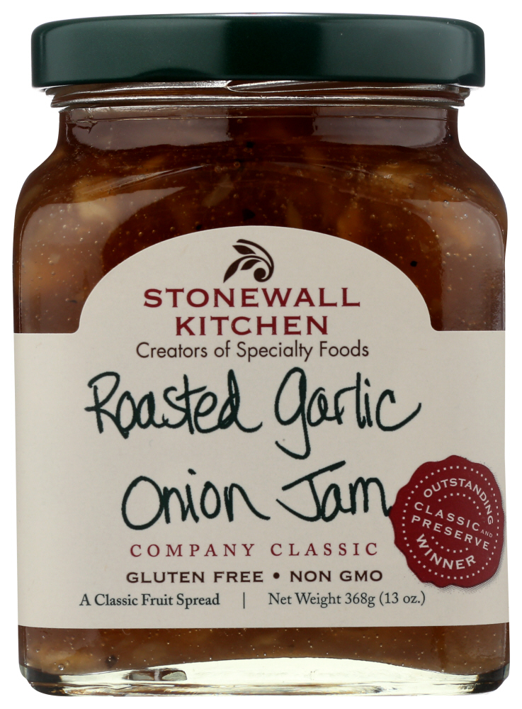 STONEWALL KITCHEN: Roasted Garlic Onion Jam, 13 oz - 0711381000106