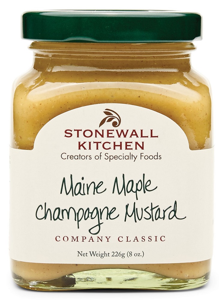 STONEWALL KITCHEN: Maine Maple Champagne Mustard, 8 oz - 0711381000441