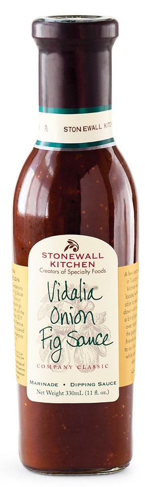 STONEWALL KITCHEN: Vidalia Onion Fig Sauce, 11 oz - 0711381003619