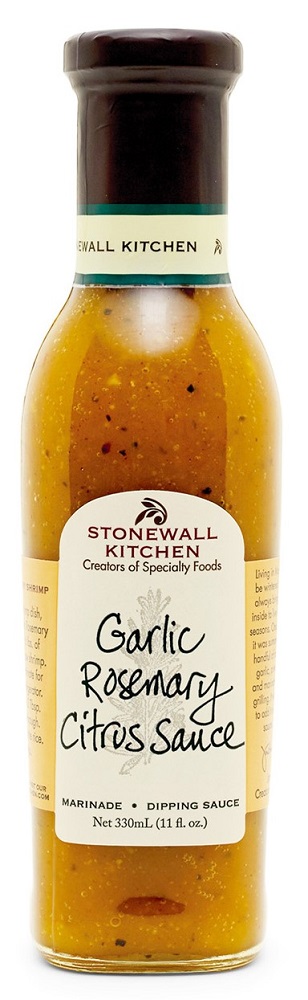 STONEWALL KITCHEN: Garlic Rosemary Citrus Sauce, 11 oz - 0711381020920